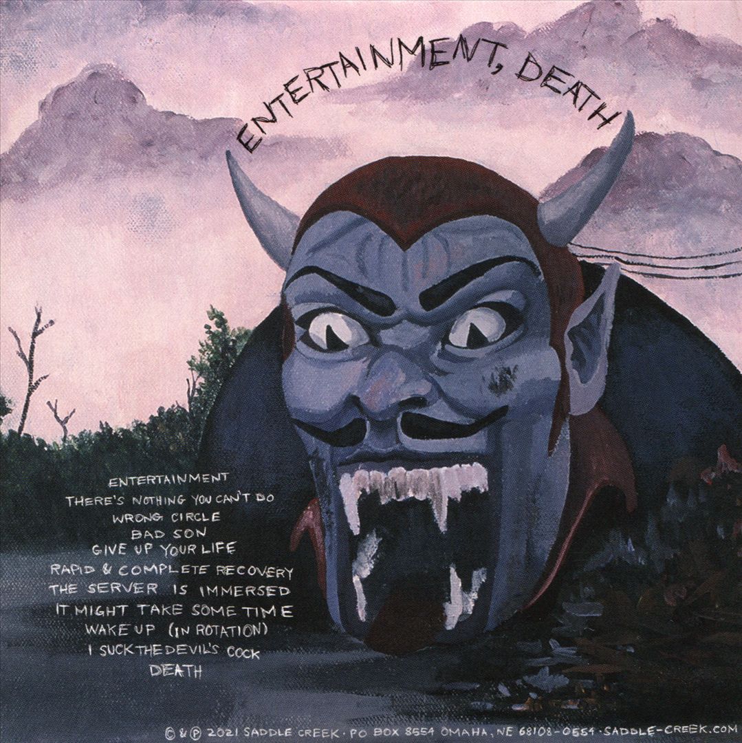 Entertainment, Death cover art