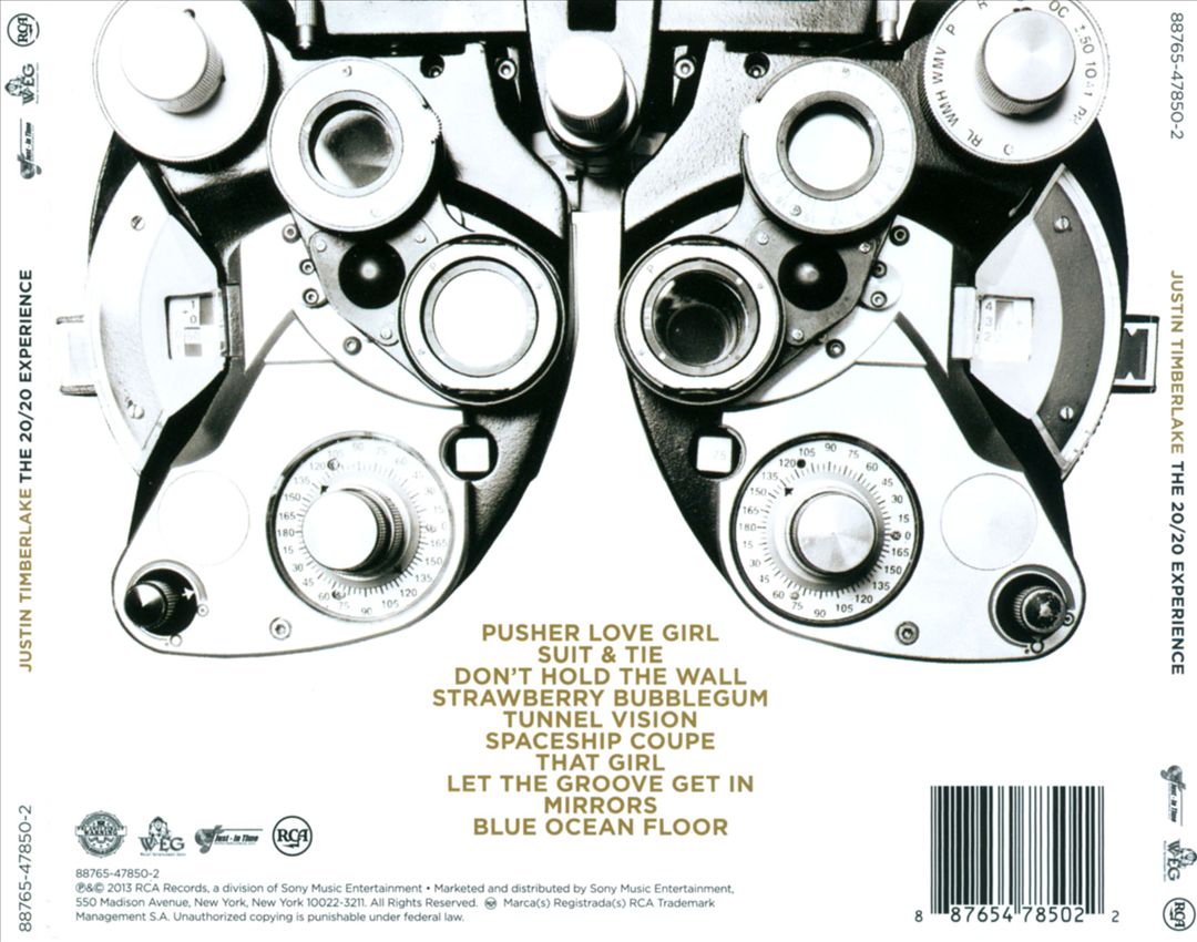 20/20 Experience cover art