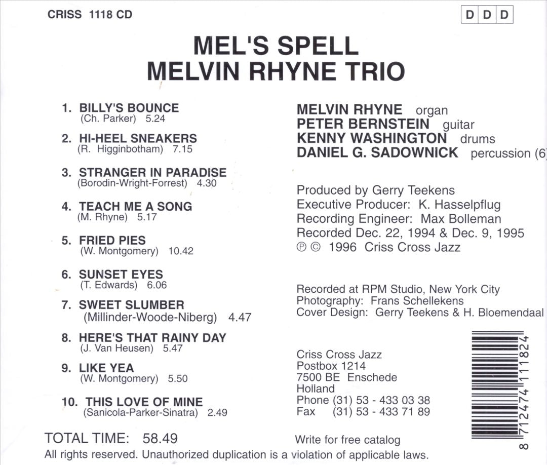 Mel's Spell cover art
