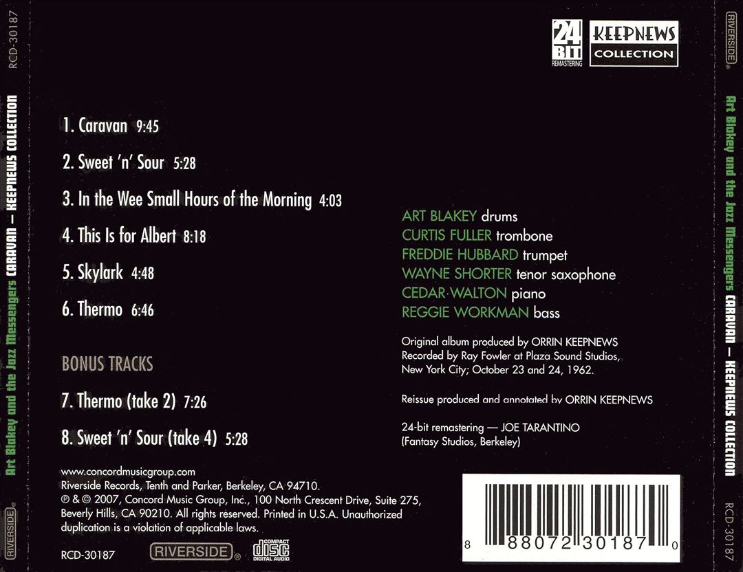 Caravan [Keepnews Collection] cover art