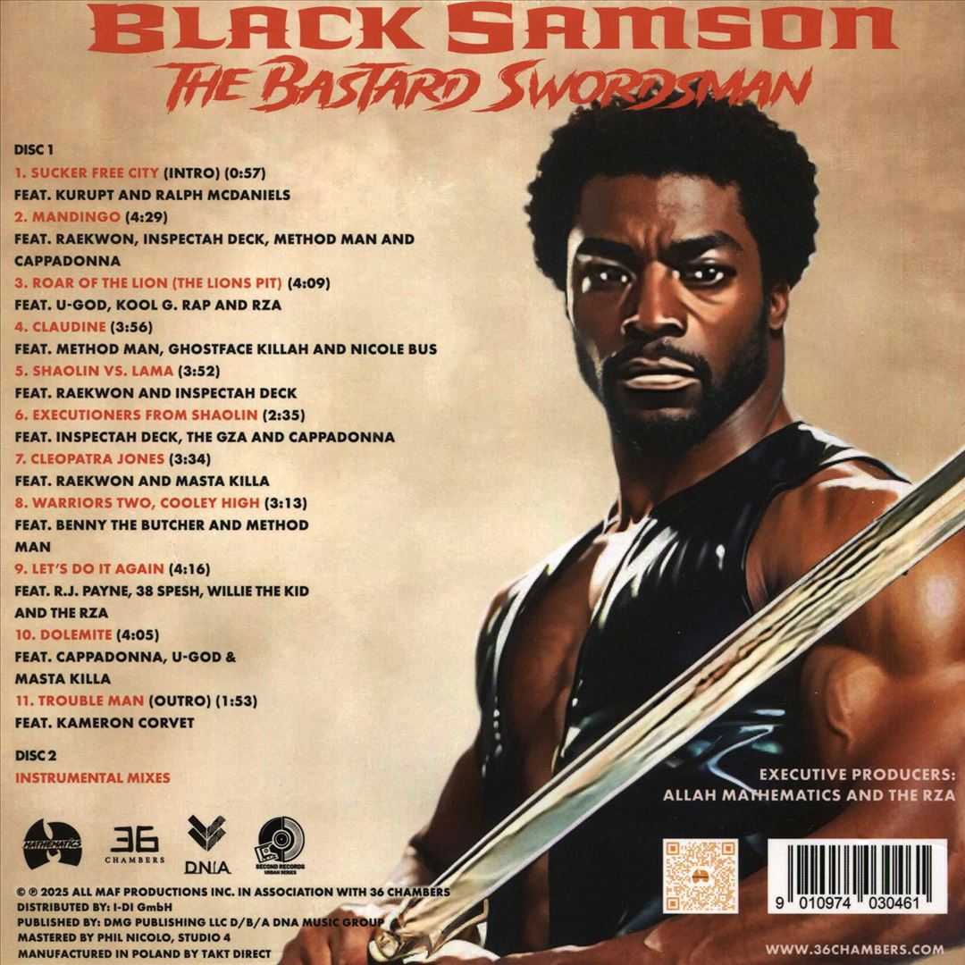 Black Samson, The Bastard Swordsman cover art