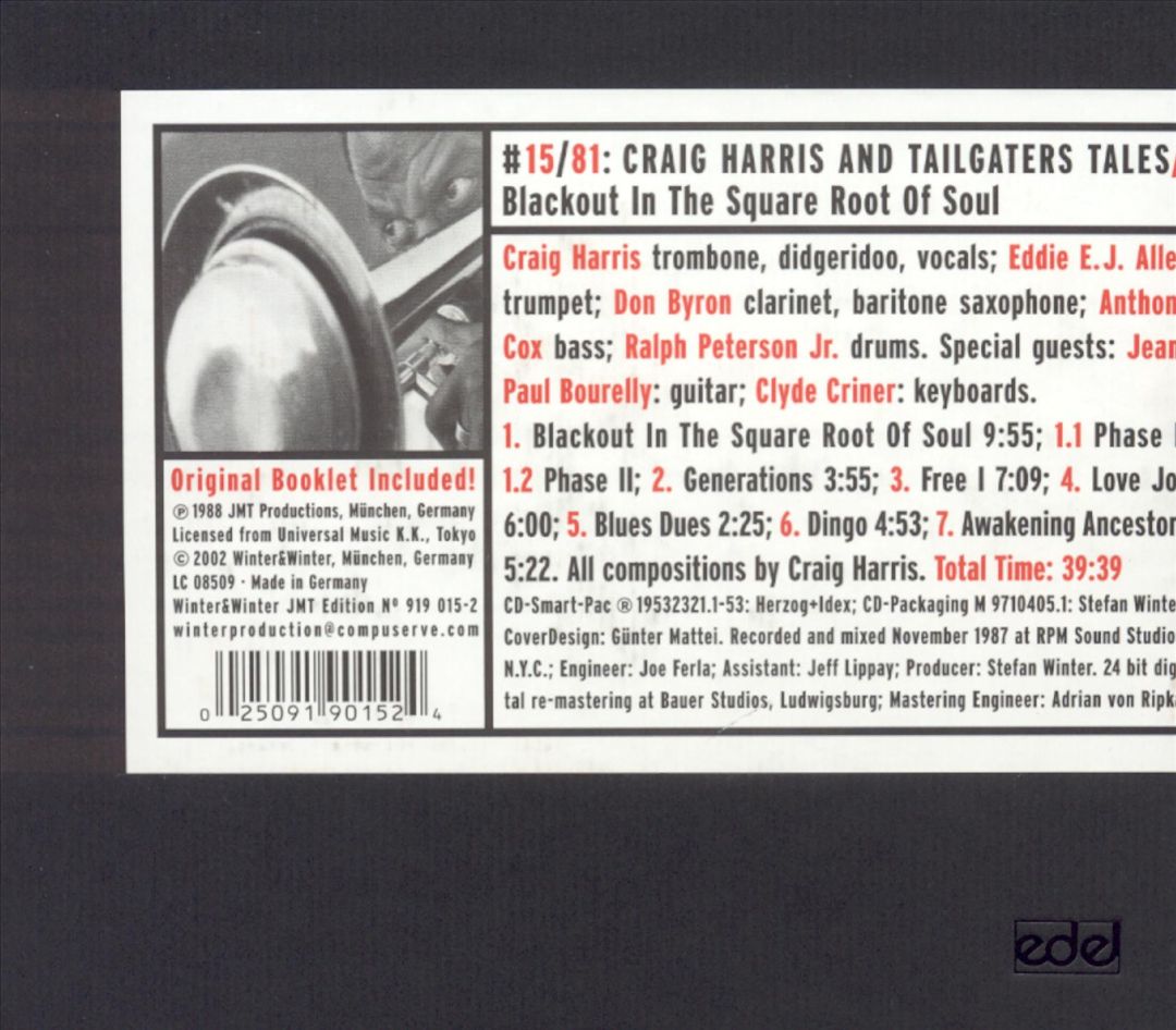 Blackout in the Square Root of Soul cover art