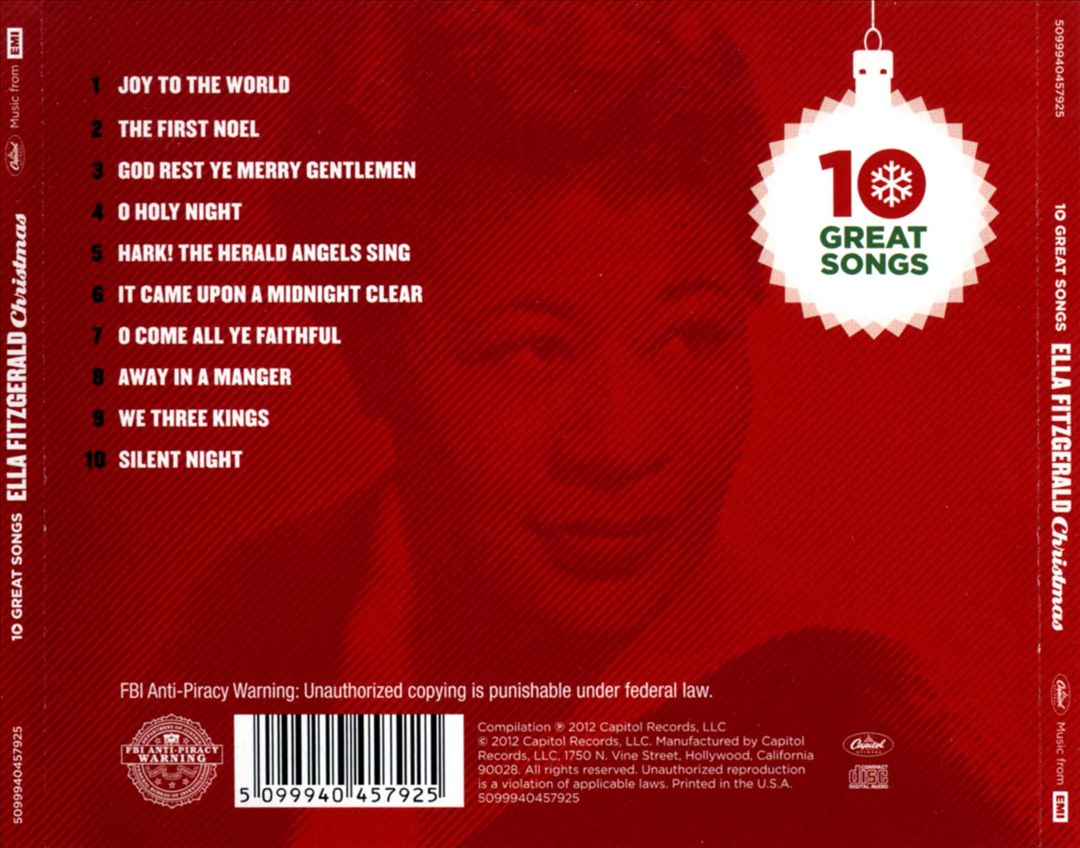 10 Great Christmas Songs cover art