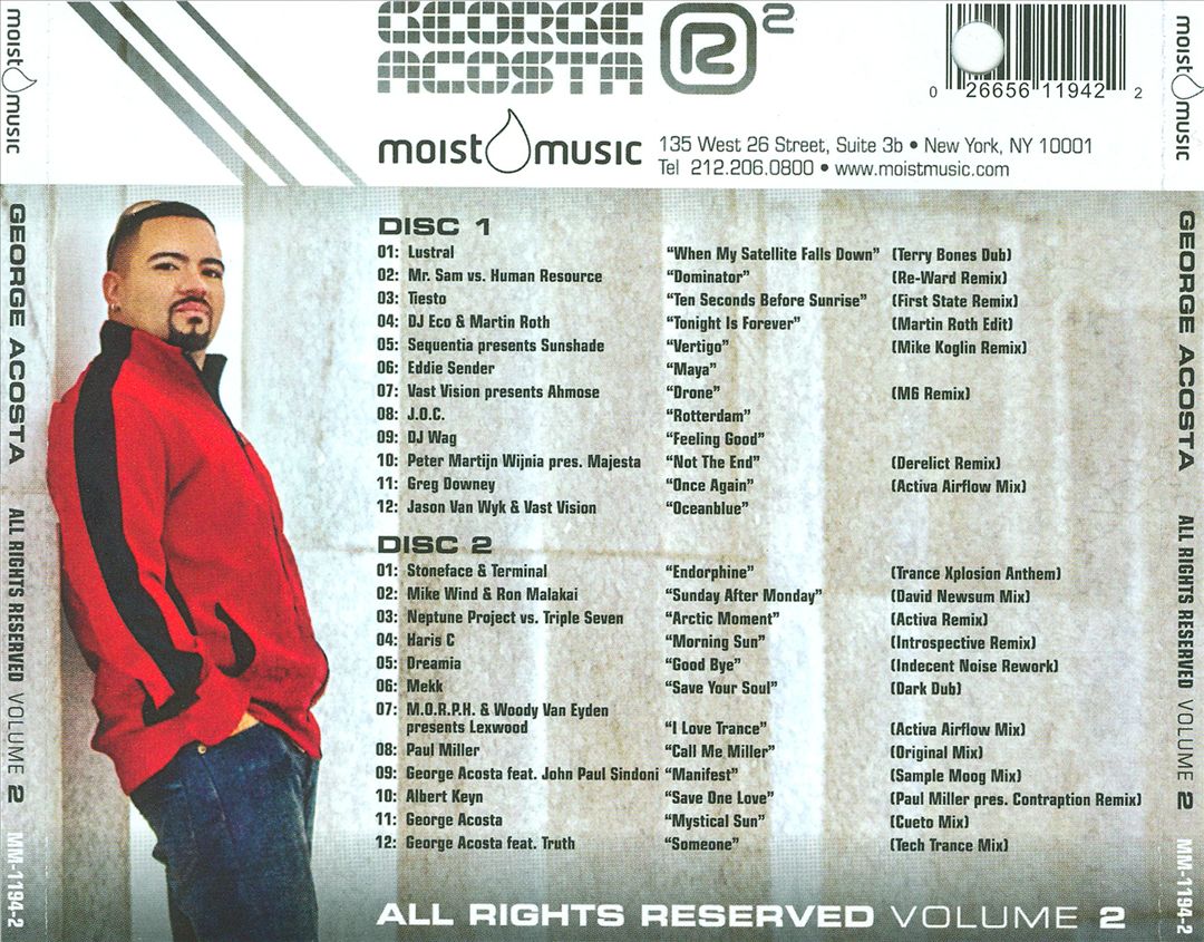 All Rights Reserved, Vol. 2 cover art