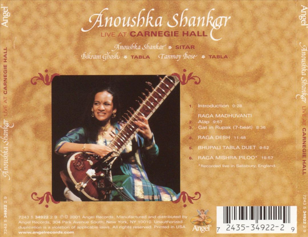 Live at Carnegie Hall cover art