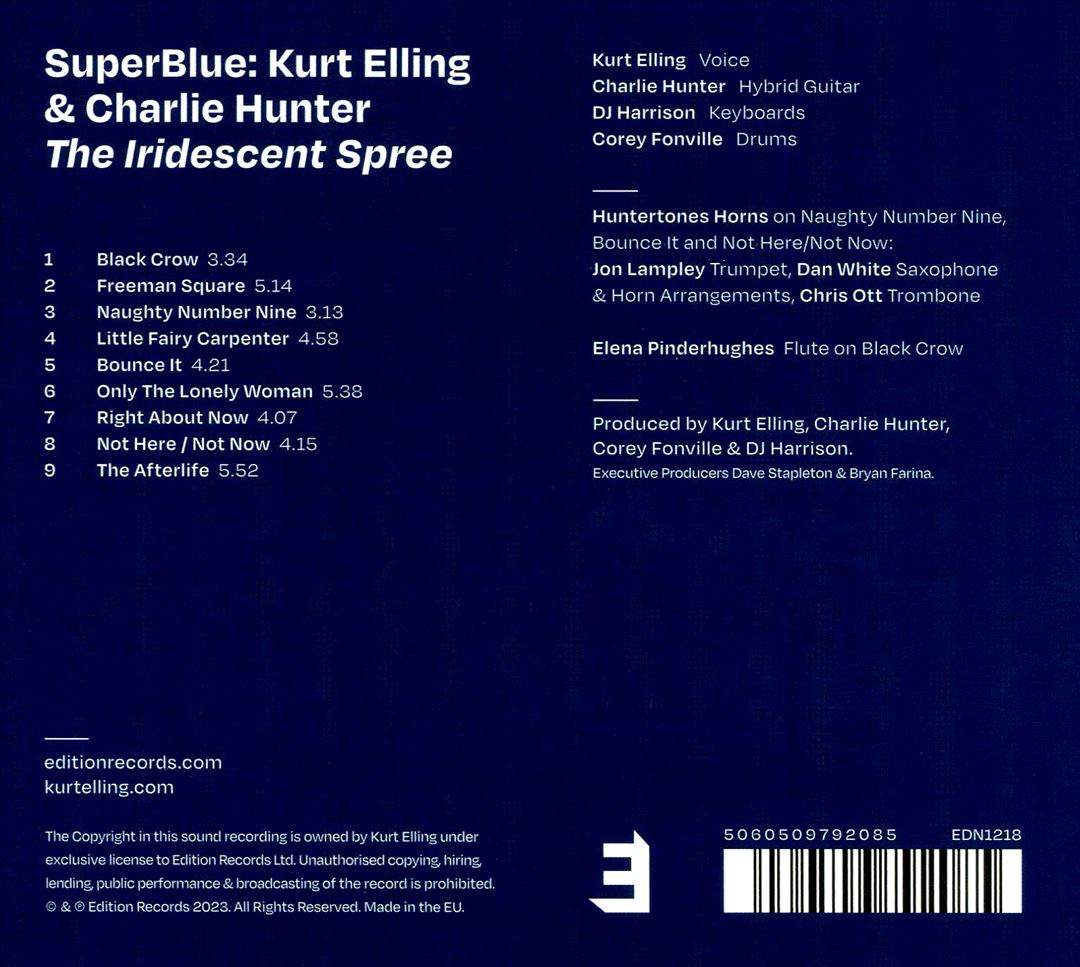 SuperBlue: The Iridescent Spree cover art