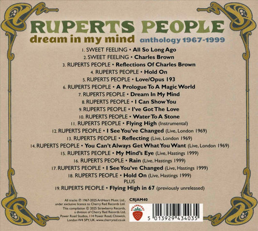 Dream in My Mind: Anthology 1967-1999 cover art