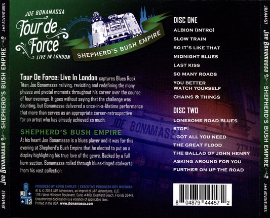 Tour de Force: Live in London - Shepherd's Bush Empire cover art