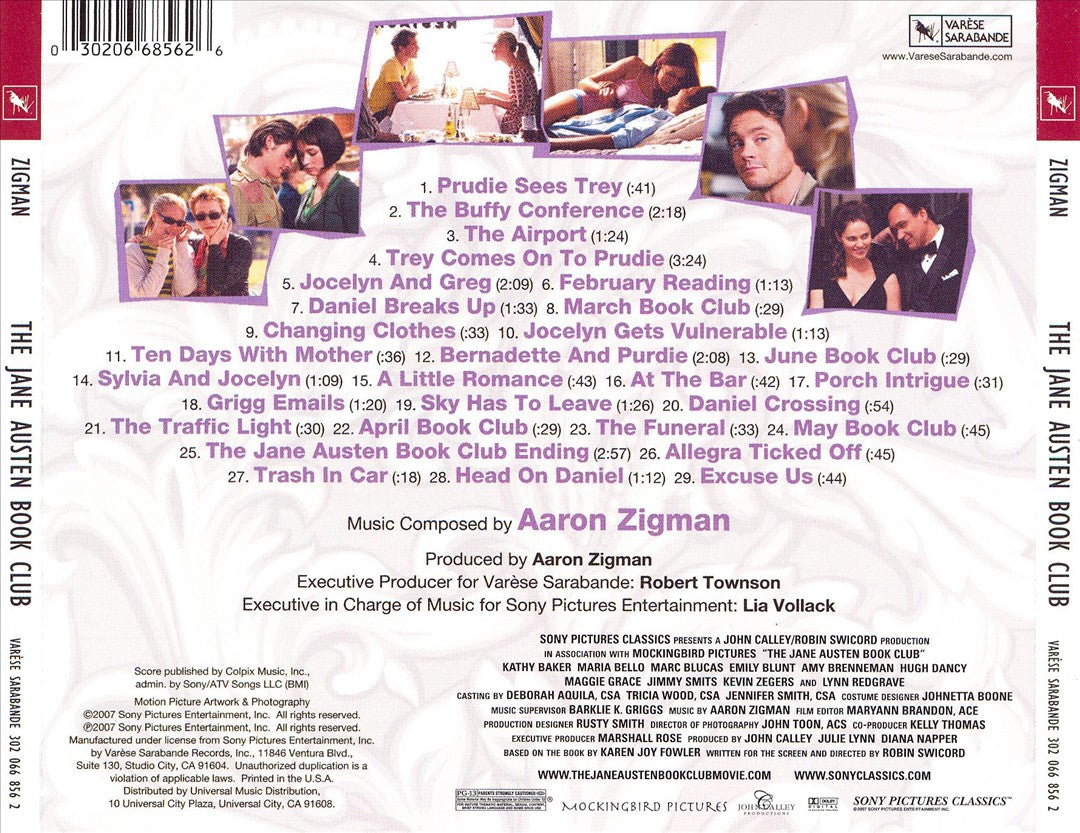 Jane Austen Book Club [Original Motion Picture Soundtrack] cover art