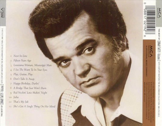 20th Century Masters - The Millennium Collection: The Best of Conway Twitty, Vol. 2 cover art