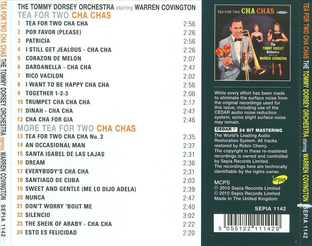 Tea for Two Cha Chas cover art