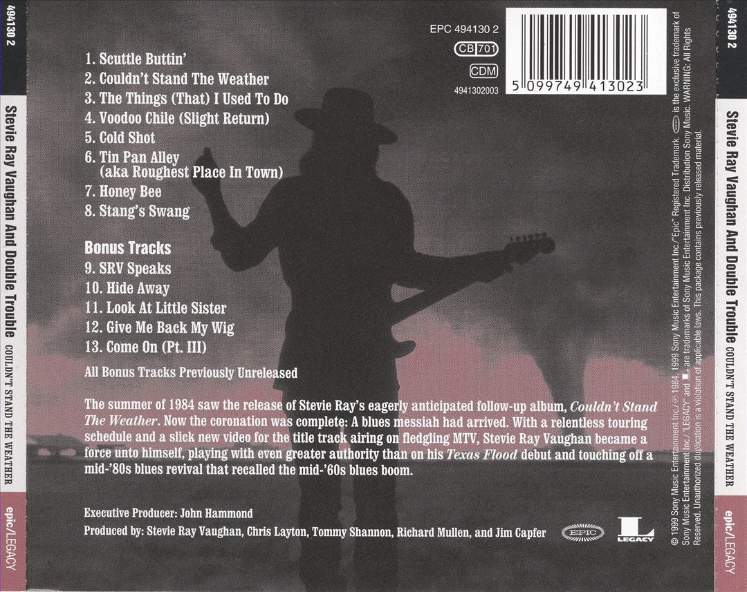 Couldn't Stand the Weather cover art