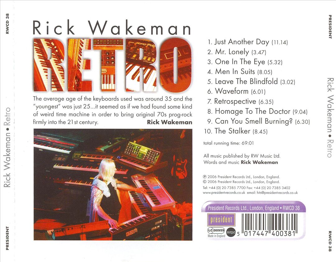 Retro cover art