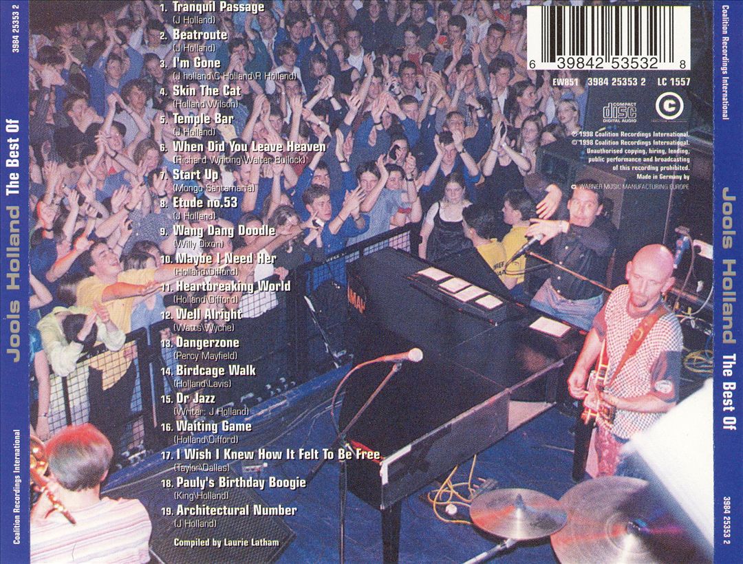 Best of Jools Holland cover art