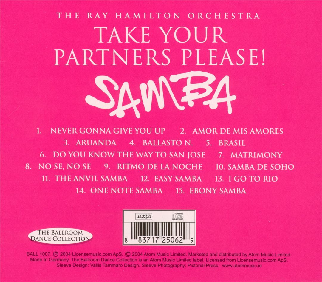 Take Your Partners Please! Samba cover art