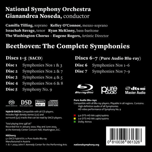 Beethoven: The Complete Symphonies cover art