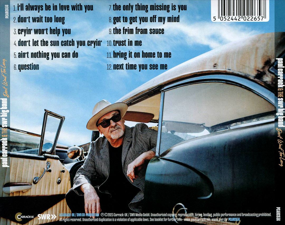 Don't Wait Too Long cover art