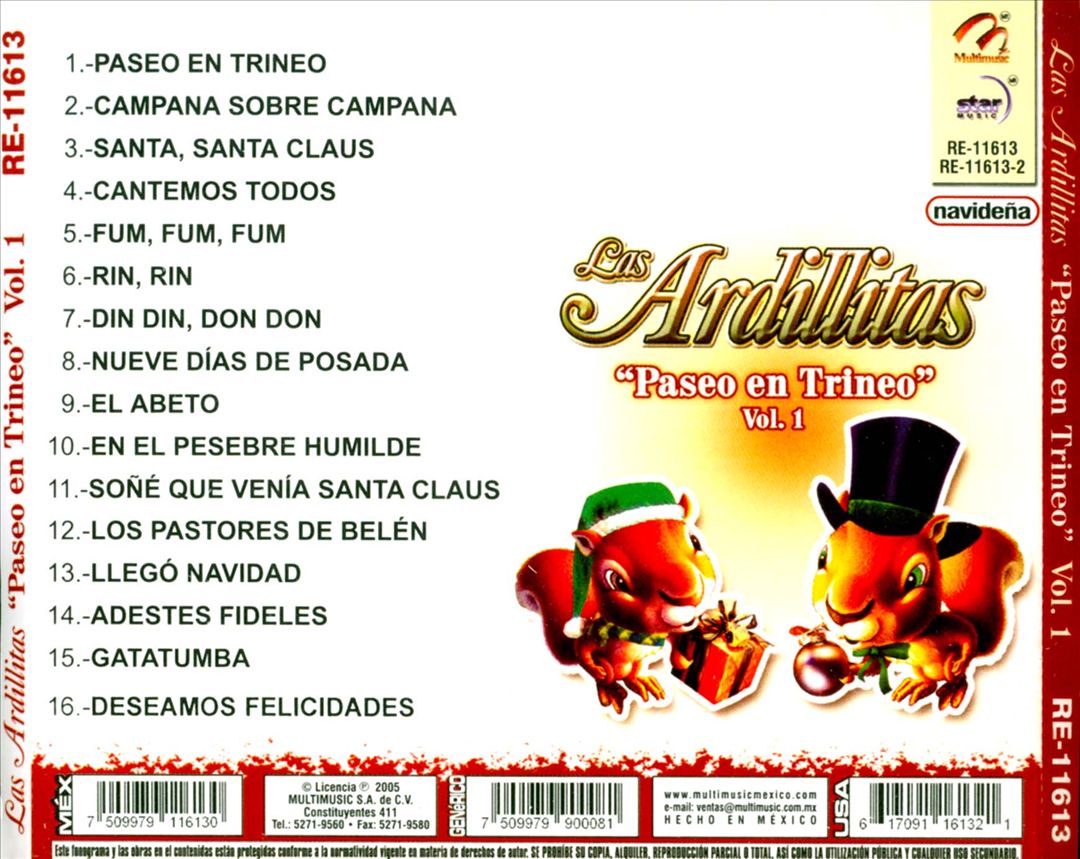 Paseo en Trineo, Vol. 1 cover art