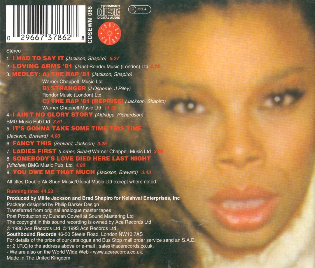I Had to Say It cover art