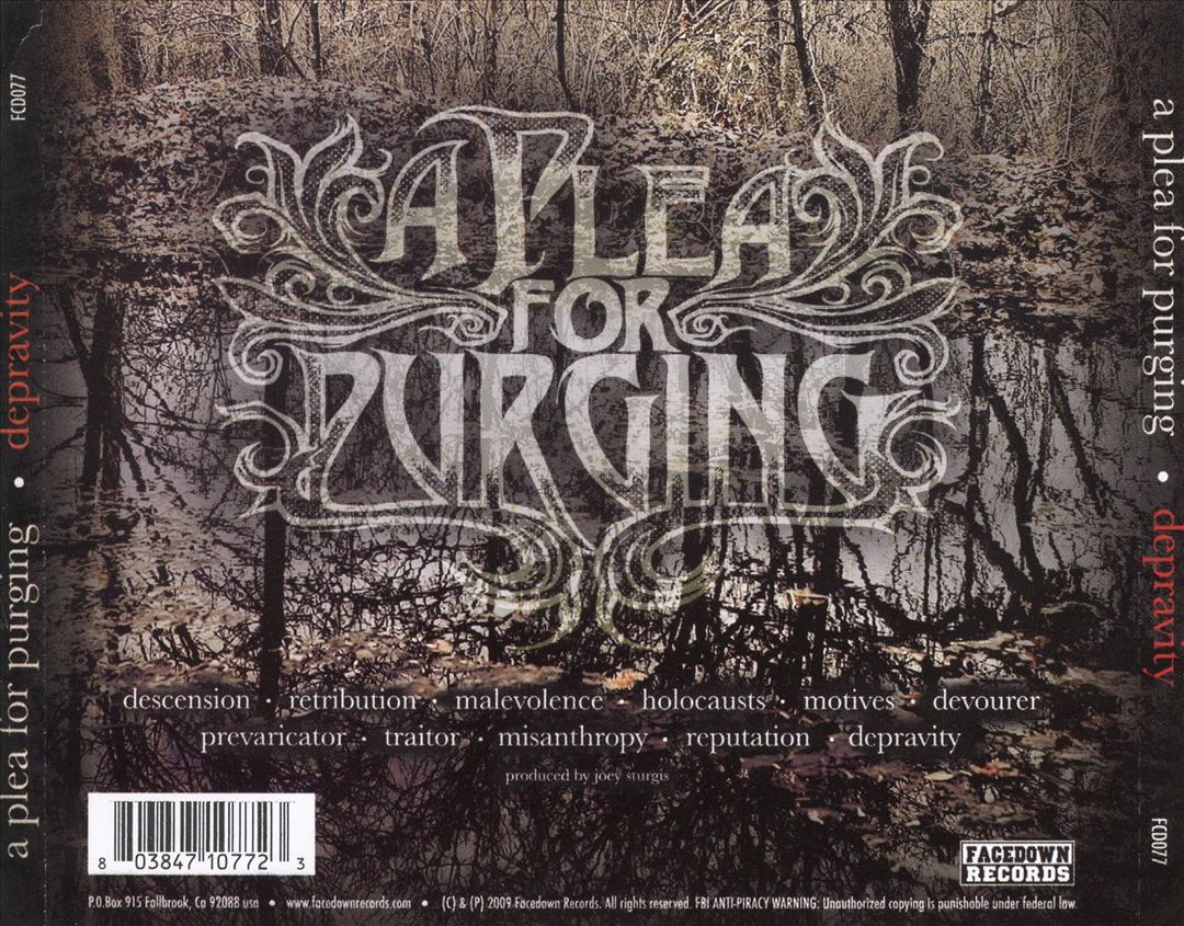 Depravity cover art