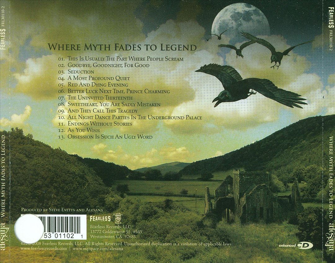 Where Myth Fades to Legend cover art