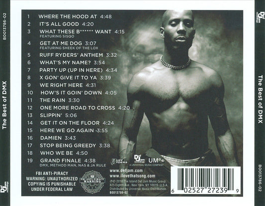 Best of DMX cover art