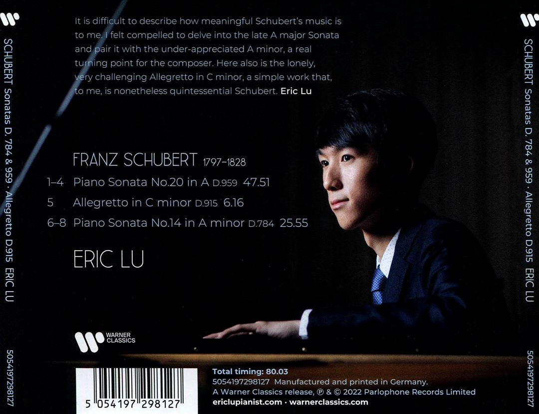 Schubert: Piano Sonatas D.784 & 959; Allegretto D.915 cover art