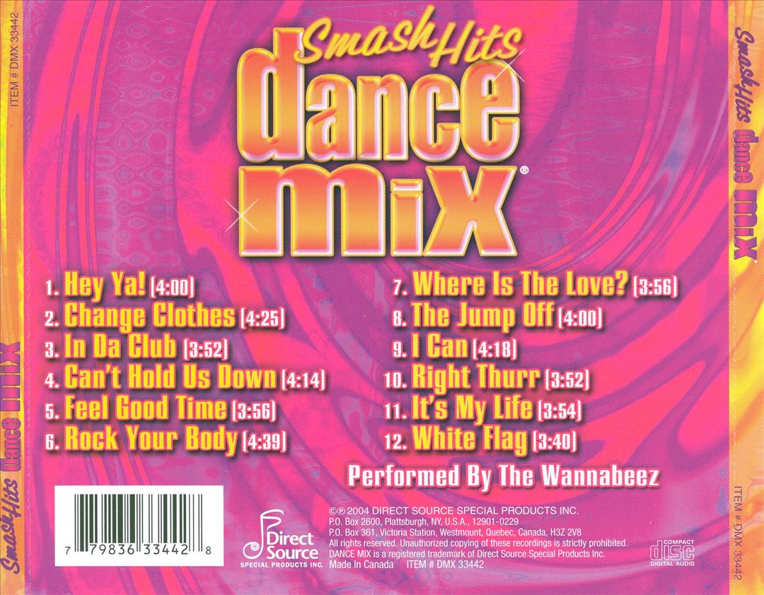 Smash Hits Dance Mix cover art