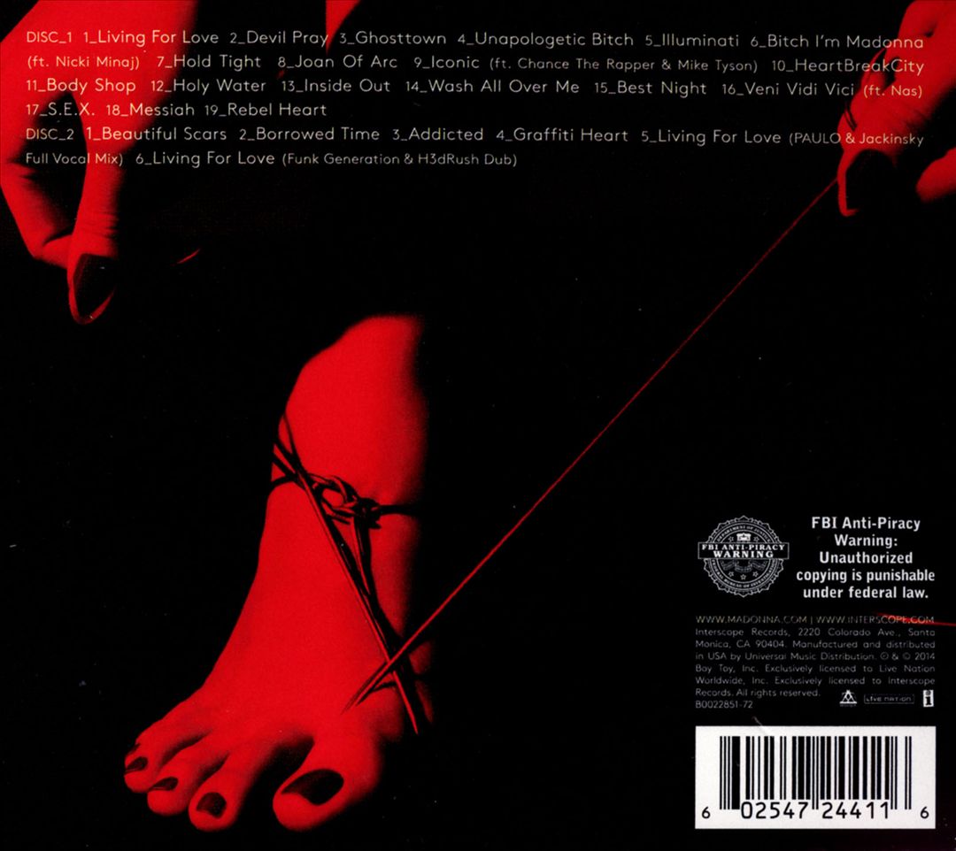 Rebel Heart [Deluxe] cover art