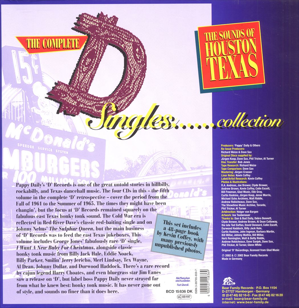 Complete D Singles Collection, Vol. 5 cover art