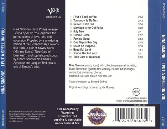 I Put a Spell on You cover art
