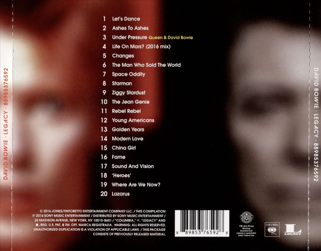 Legacy cover art
