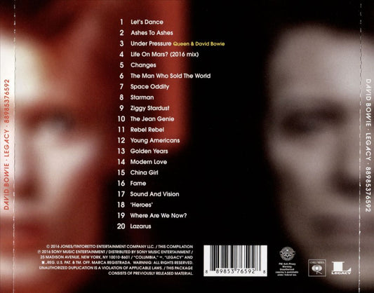 Legacy cover art