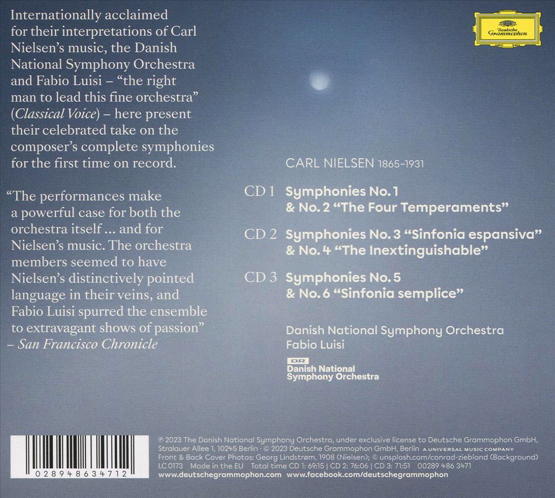 Carl Nielsen: The Symphonies cover art