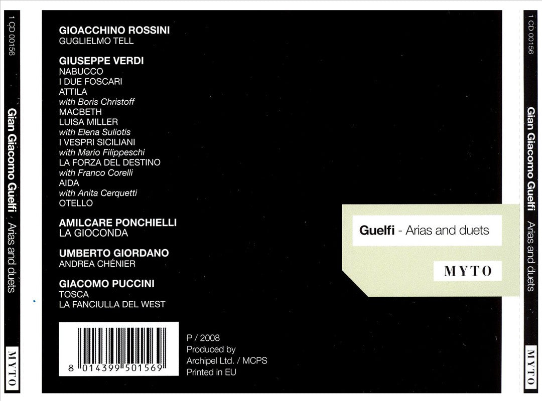Arias and Duets cover art