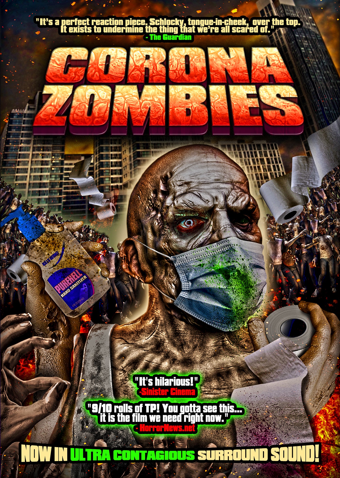 Corona Zombies cover art