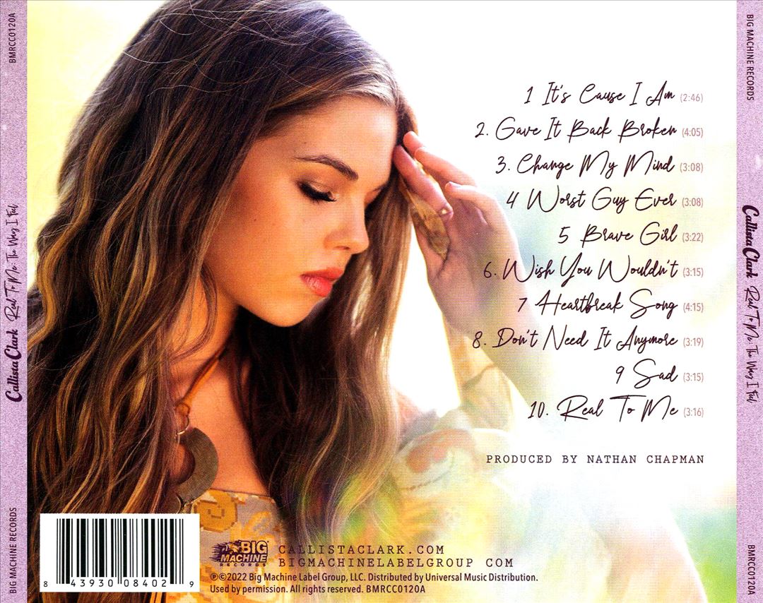 Real to Me: The Way I Feel cover art