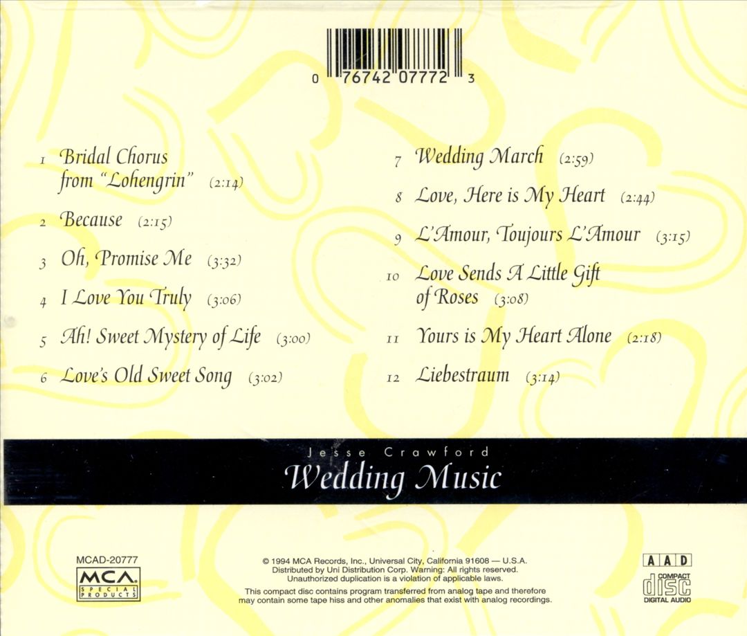 Wedding Music cover art