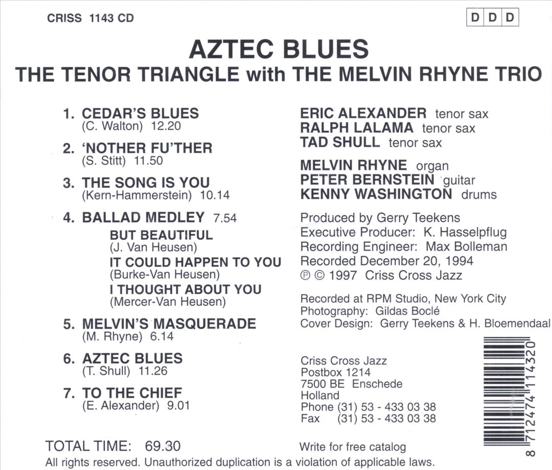Aztec Blues cover art