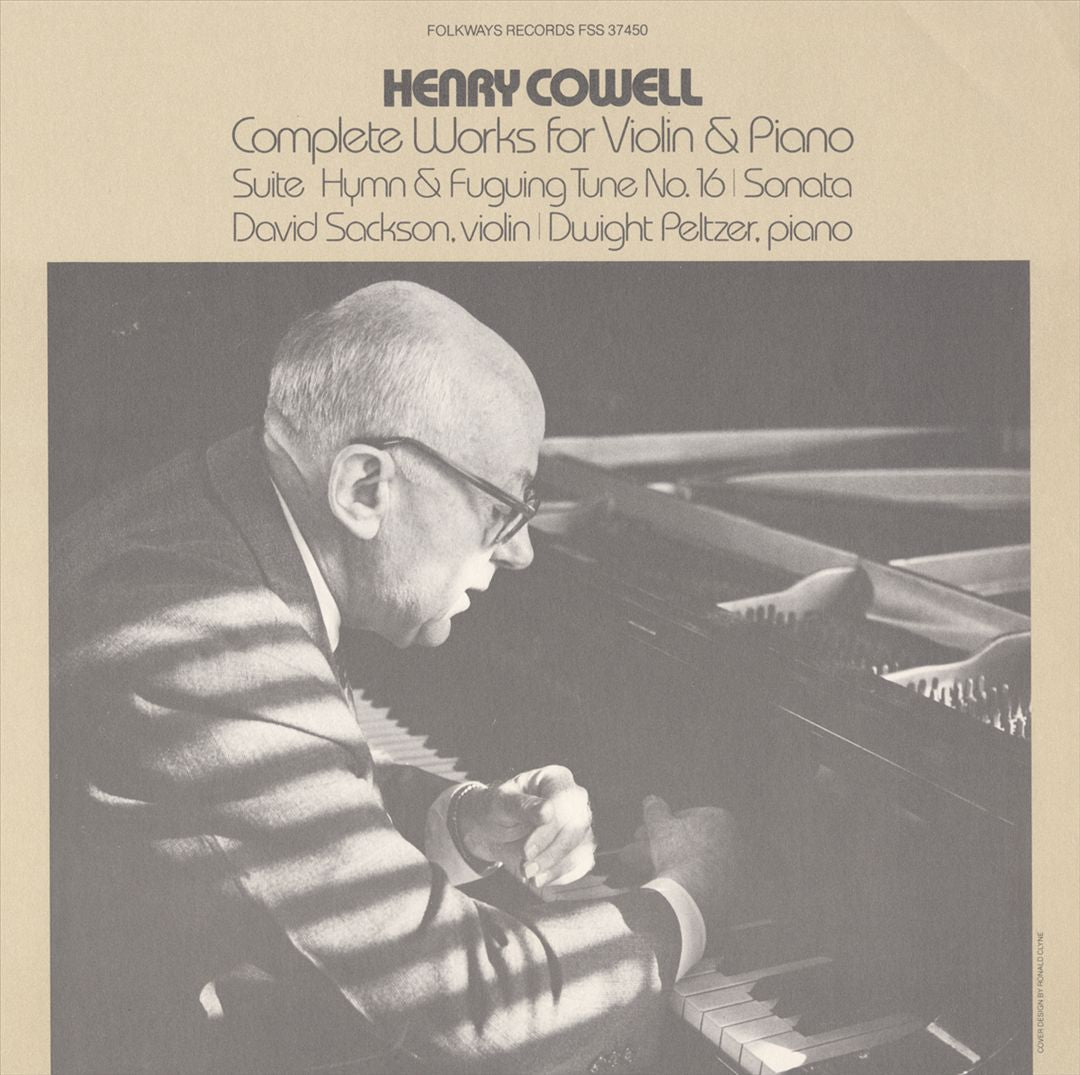 Henry Cowell: Complete Works for Violin & Piano cover art