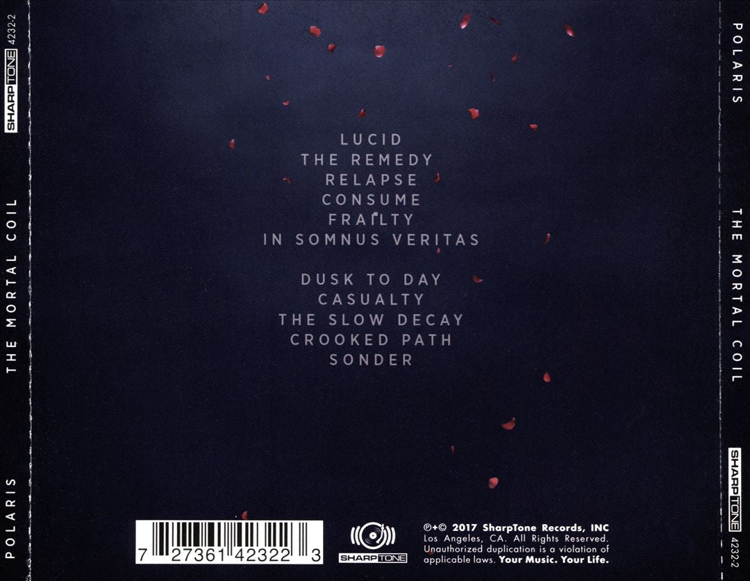  Mortal Coil [Clear White Blue Splatter] cover art