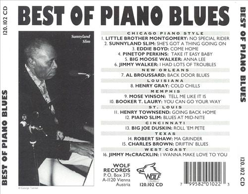 Best of Piano Blues cover art