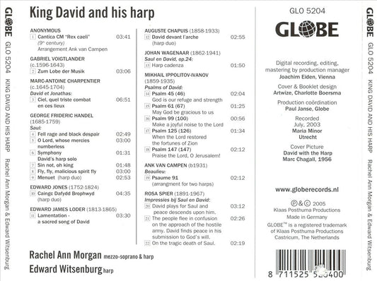 King David and His Harp cover art