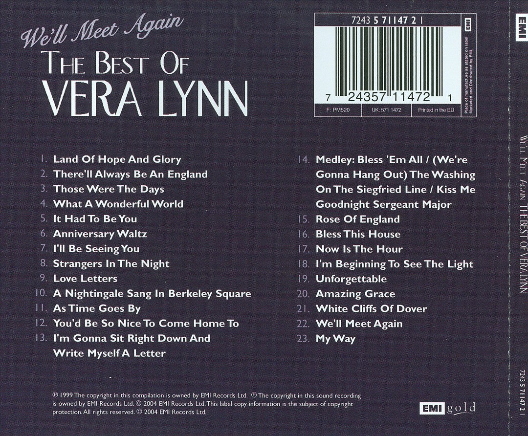 Best of Vera Lynn cover art