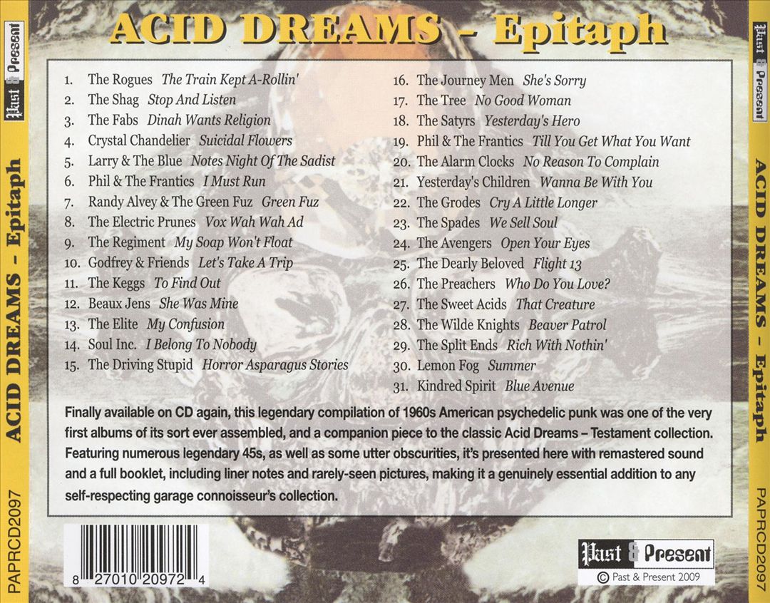Acid Dreams: Epitaph cover art
