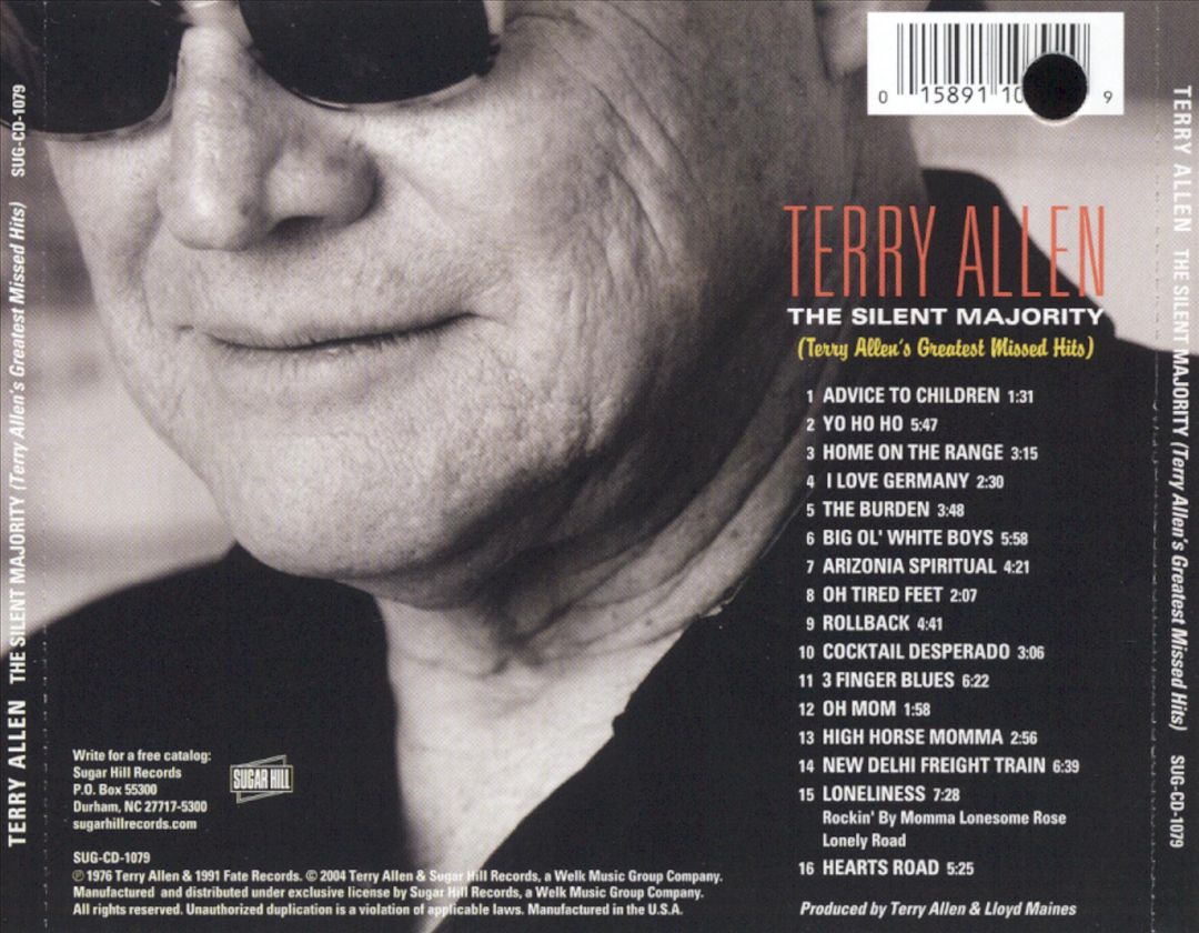 Silent Majority: Terry Allen's Greatest Missed Hits cover art