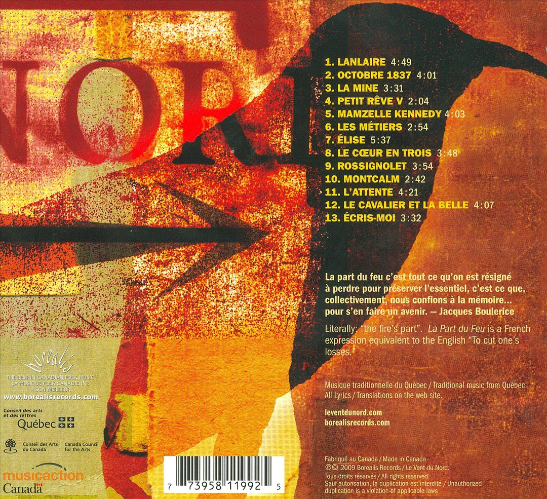 Part du Feu cover art