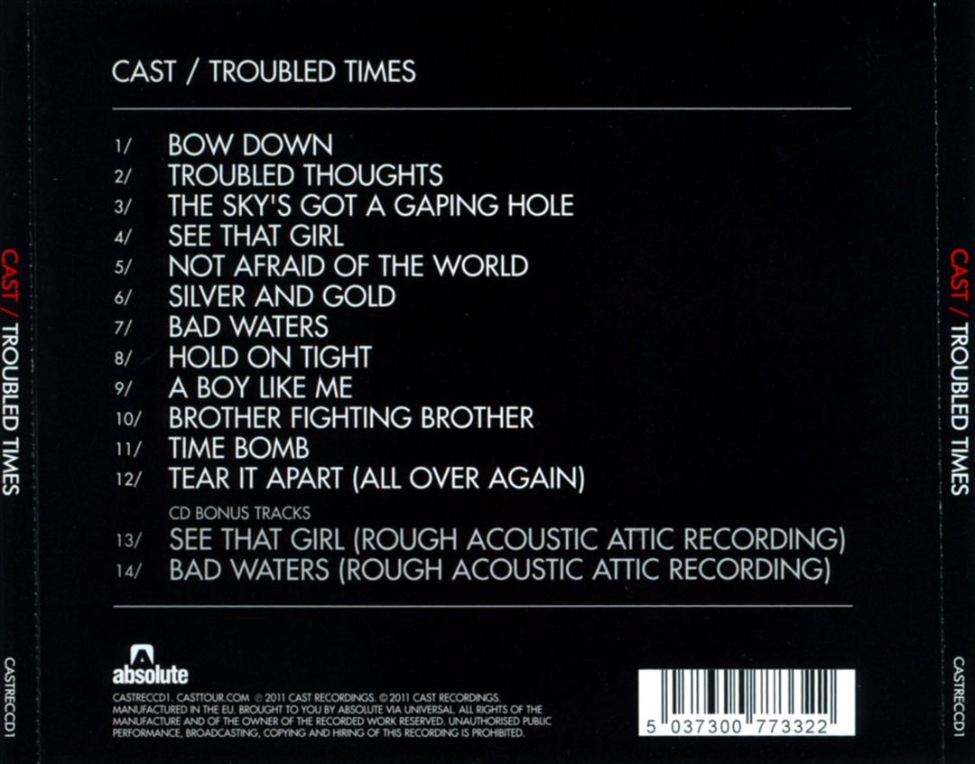 Troubled Times cover art