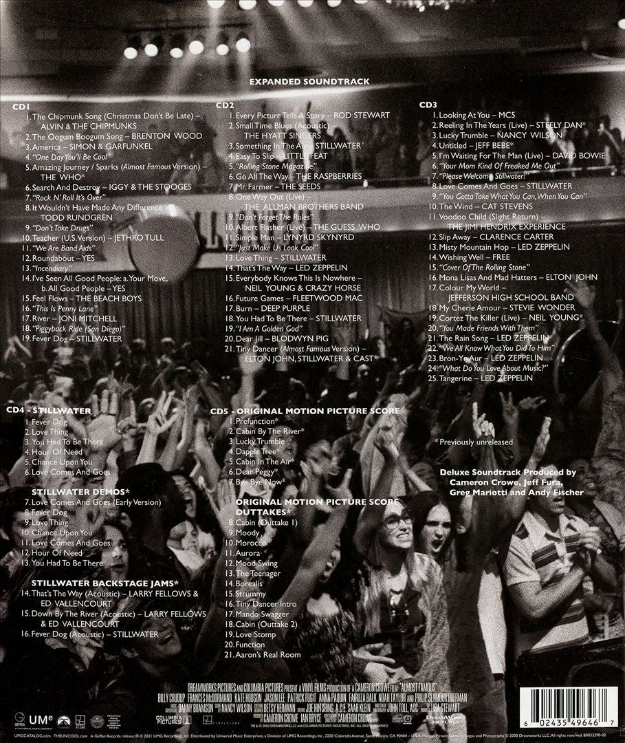 Almost Famous [20th Anniversary Edition] cover art