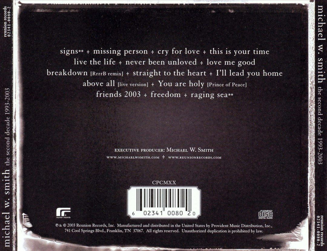 Second Decade 1993-2003 cover art
